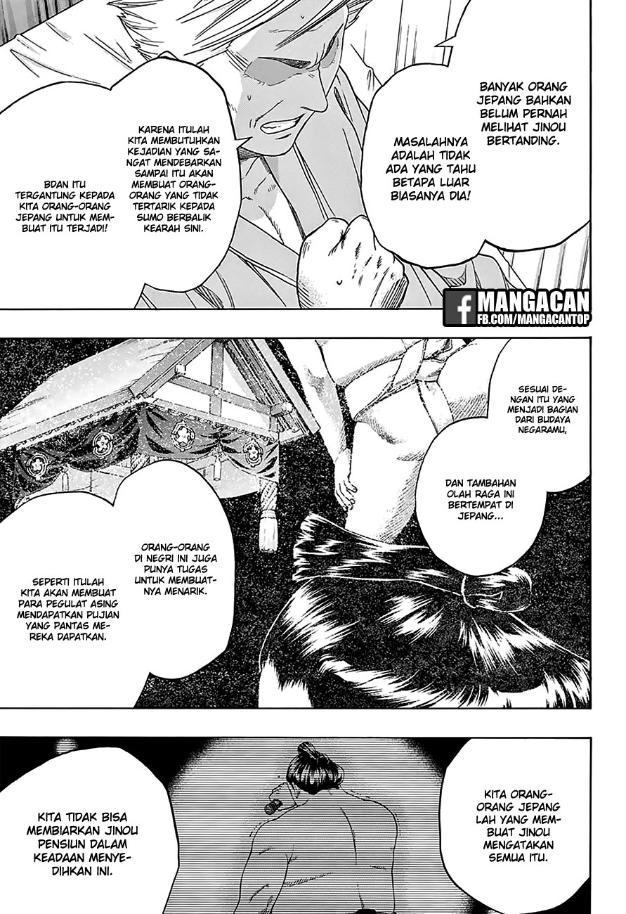 Hinomaru Zumou Chapter 171 Bahasa Indonesia