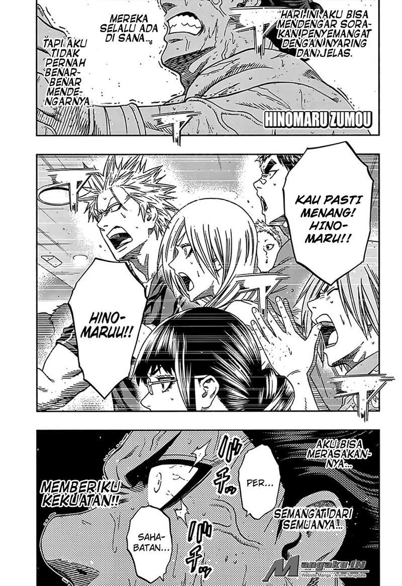 Hinomaru Zumou Chapter 208 Bahasa Indonesia