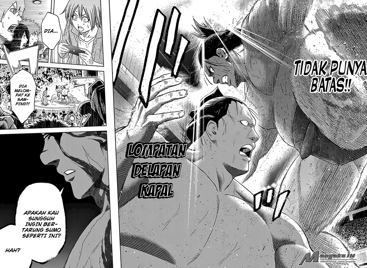 Hinomaru Zumou Chapter 217 Bahasa Indonesia
