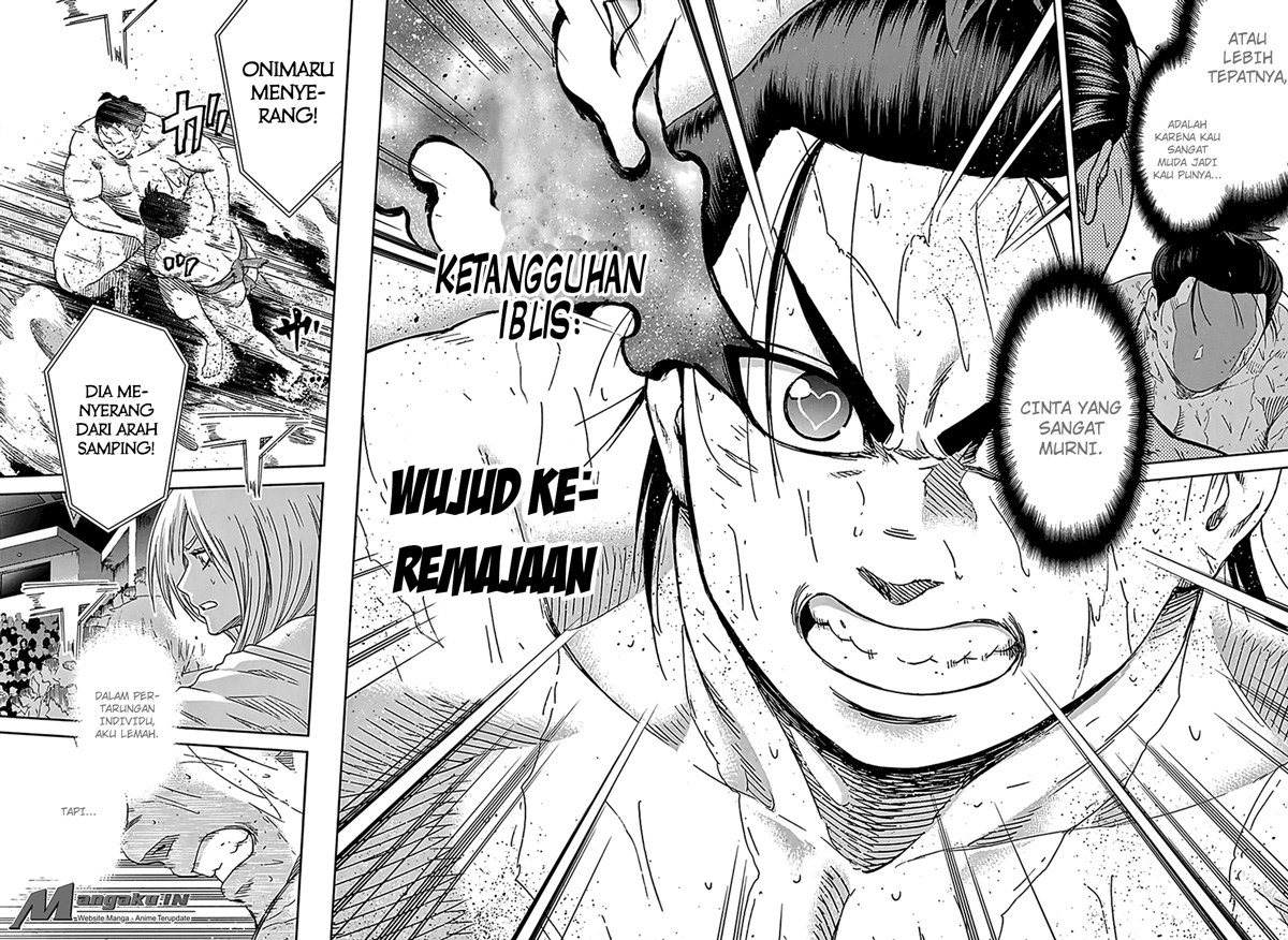 Hinomaru Zumou Chapter 217 Bahasa Indonesia
