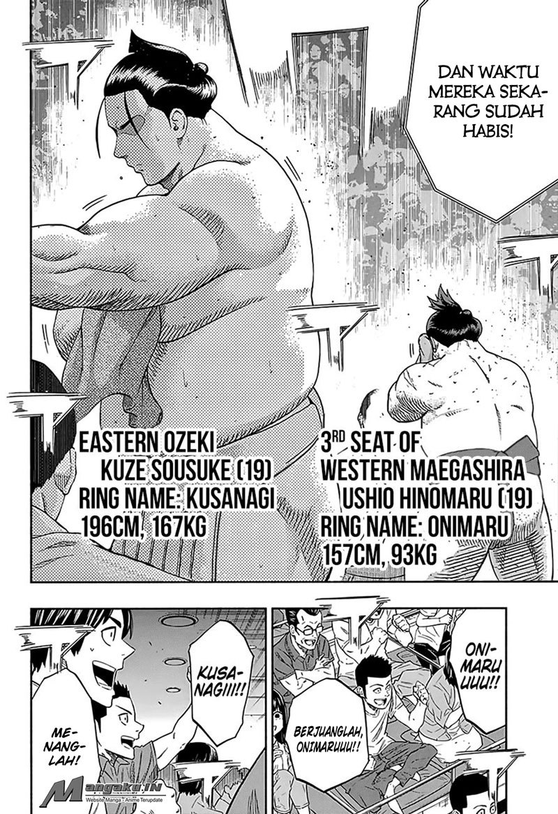 Hinomaru Zumou Chapter 220 Bahasa Indonesia