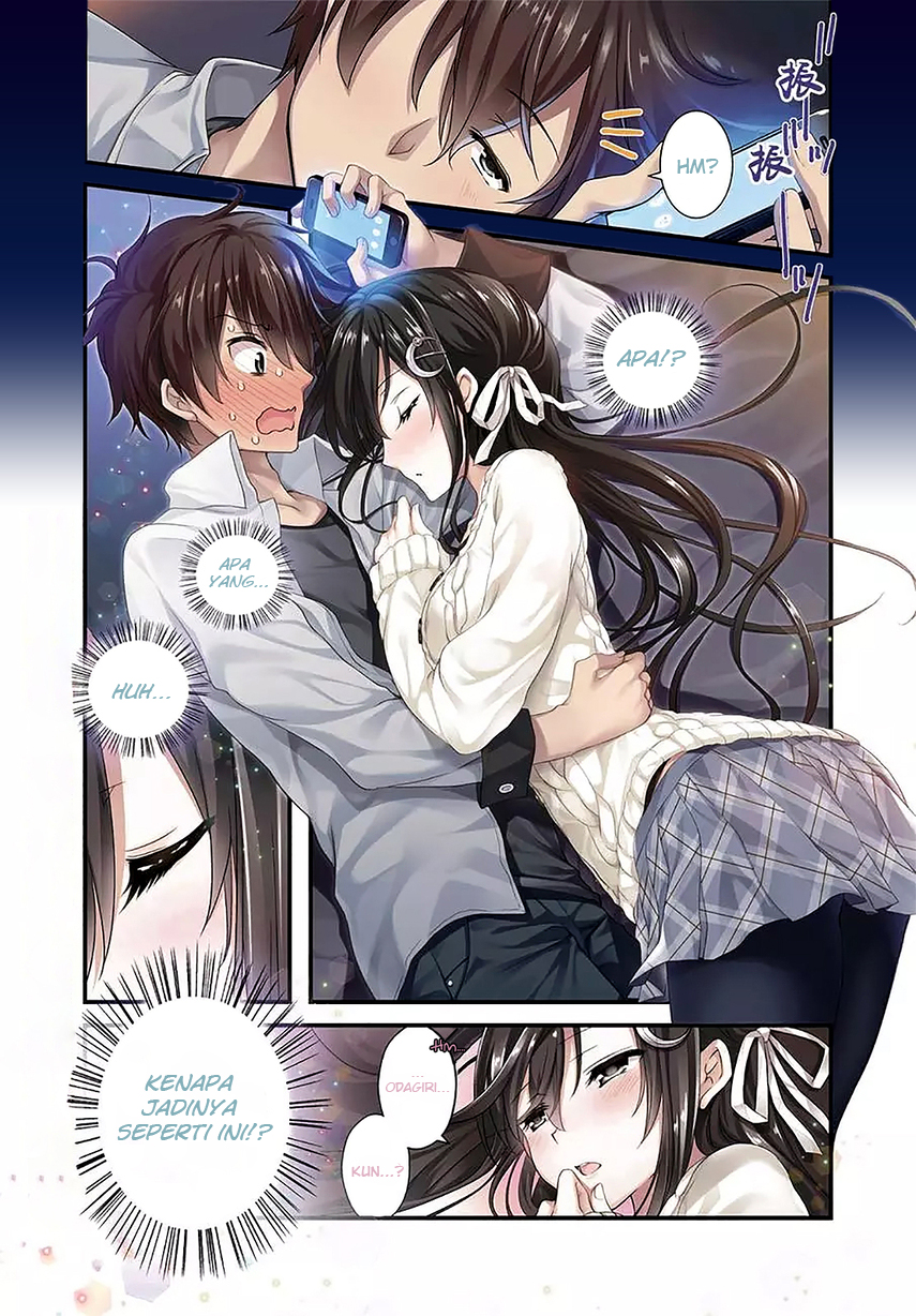 Hiota no Kanojo ga Ore no Motteru Eroge ni Kyoumi Shinshin Nanda ga…… chapter 6
