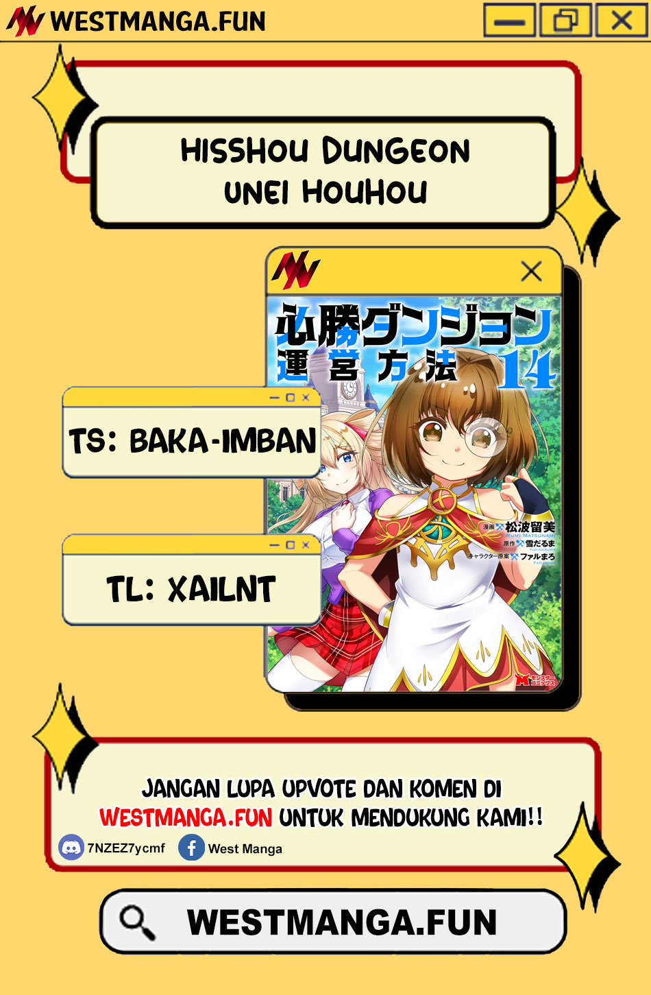 Hisshou Dungeon Unei Houhou chapter 68