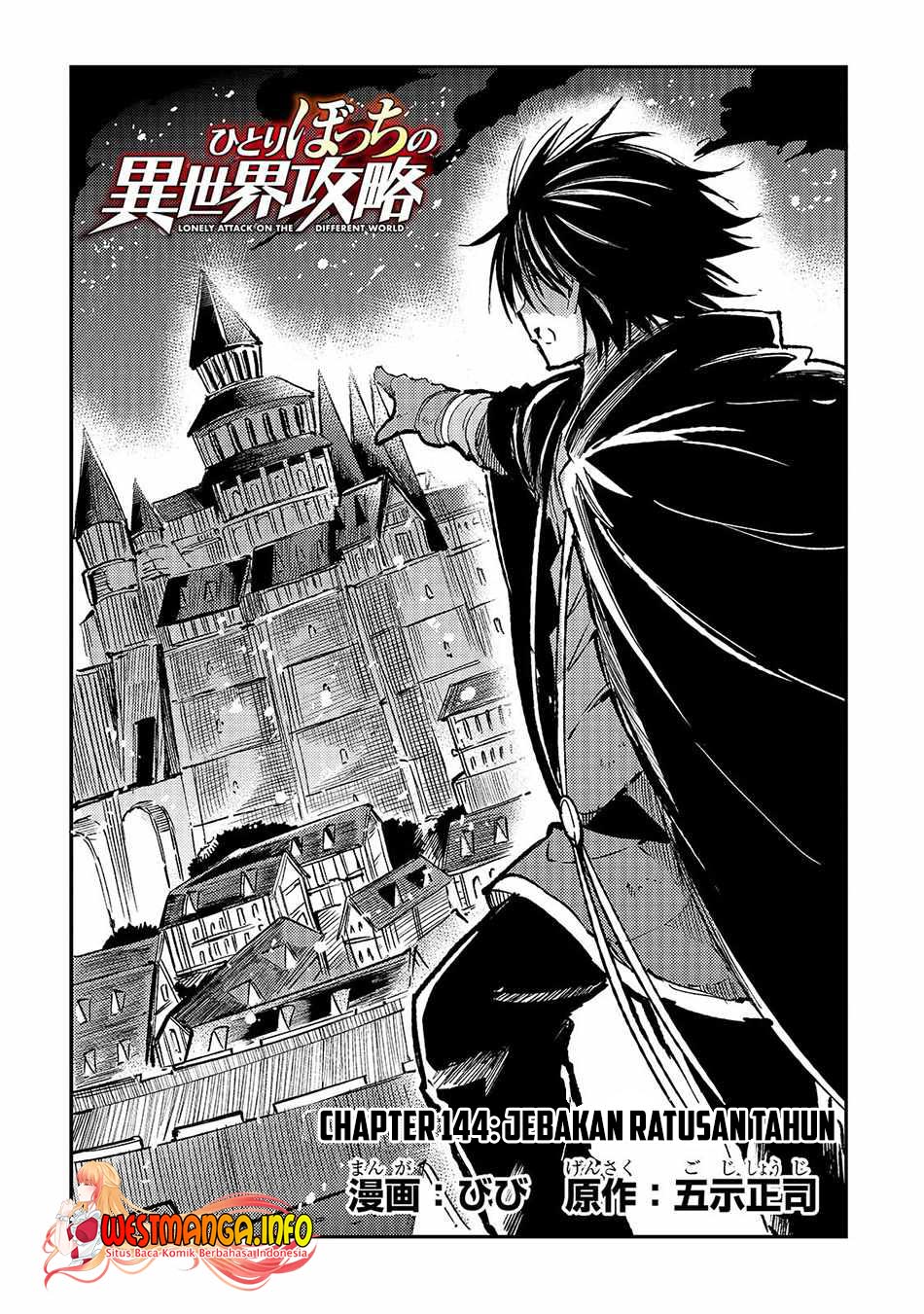 Hitoribocchi no Isekai Kouryaku Chapter 144 Bahasa Indonesia