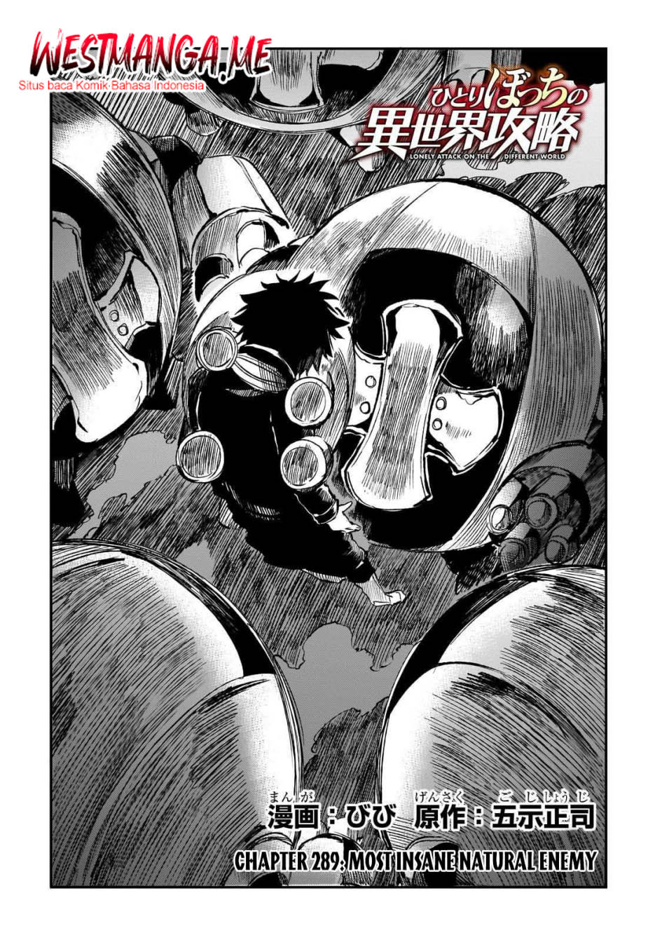 Hitoribocchi no Isekai Kouryaku Chapter 289 Bahasa Indonesia