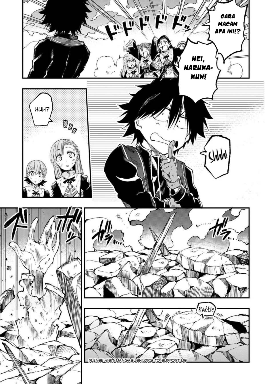 Hitoribocchi no Isekai Kouryaku Chapter 289 Bahasa Indonesia