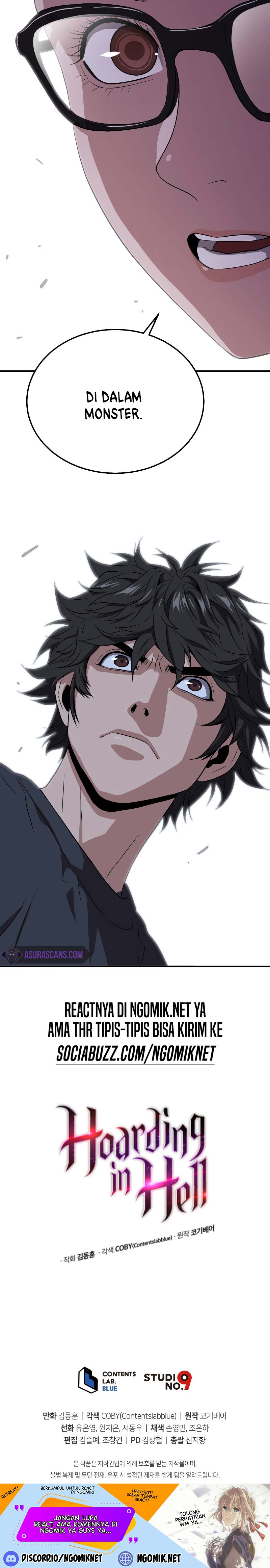 Hoarding in Hell Chapter 41 Bahasa Indonesia