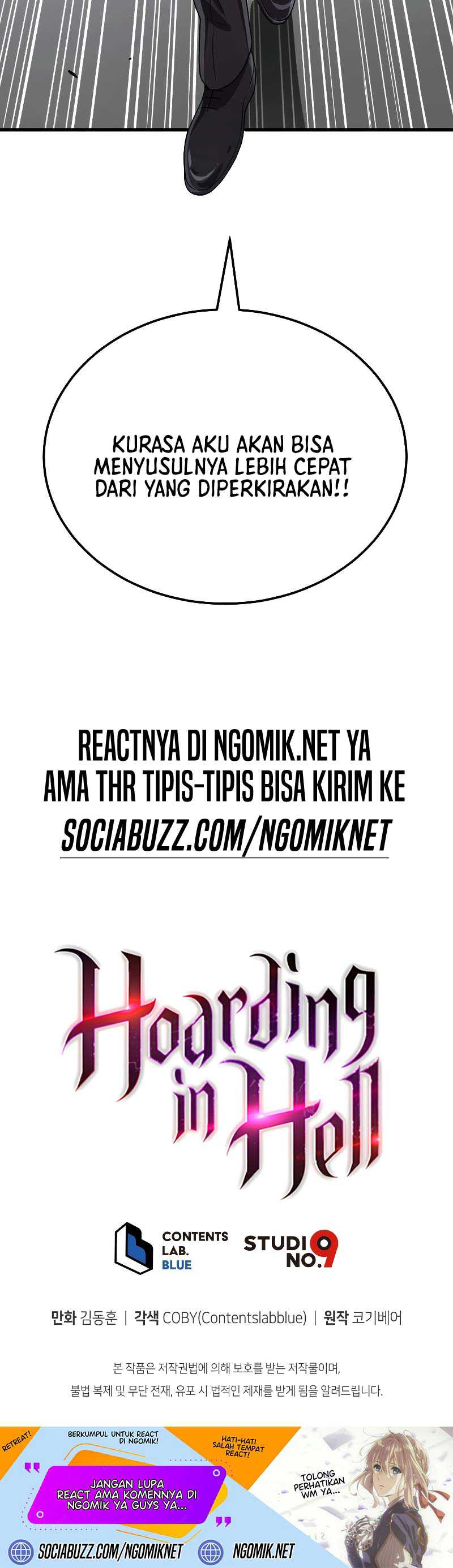 Hoarding in Hell Chapter 56 Bahasa Indonesia