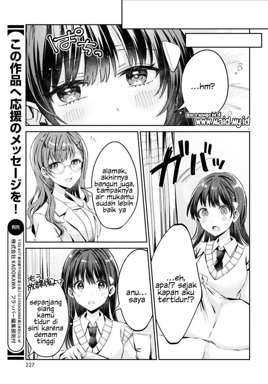 Hokenshitsu wa Futarikiri Chapter 09 Bahasa Indonesia