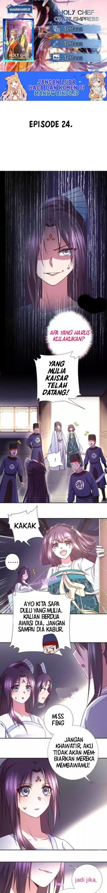 Holy Chef Crazy Empress Chapter 24 Bahasa Indonesia
