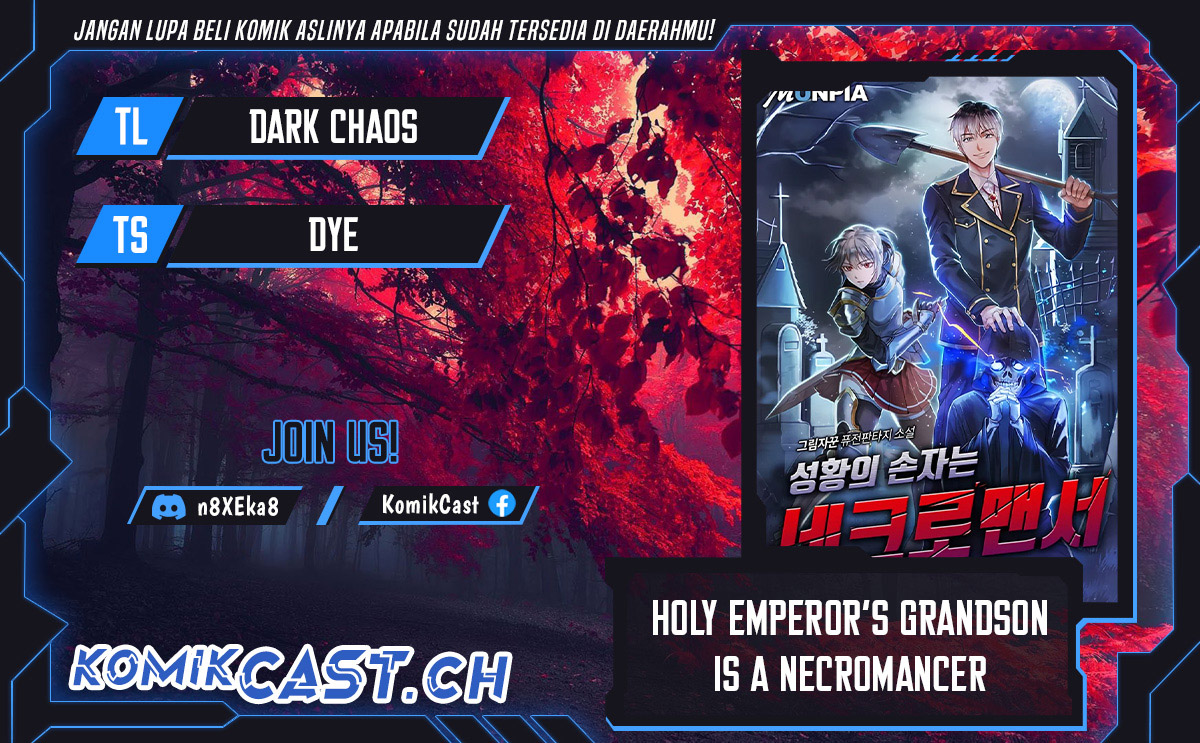 Holy Emperor’s Grandson is a Necromancer Chapter 28 Bahasa Indonesia