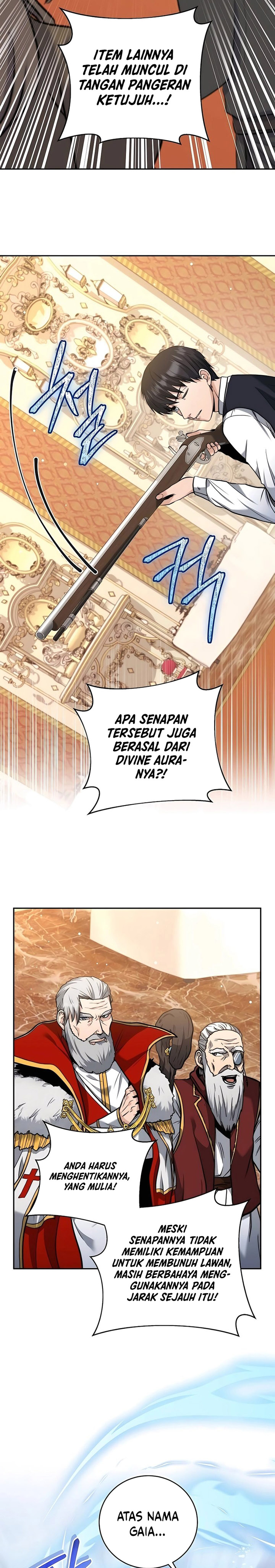 Holy Emperor’s Grandson is a Necromancer Chapter 28 Bahasa Indonesia