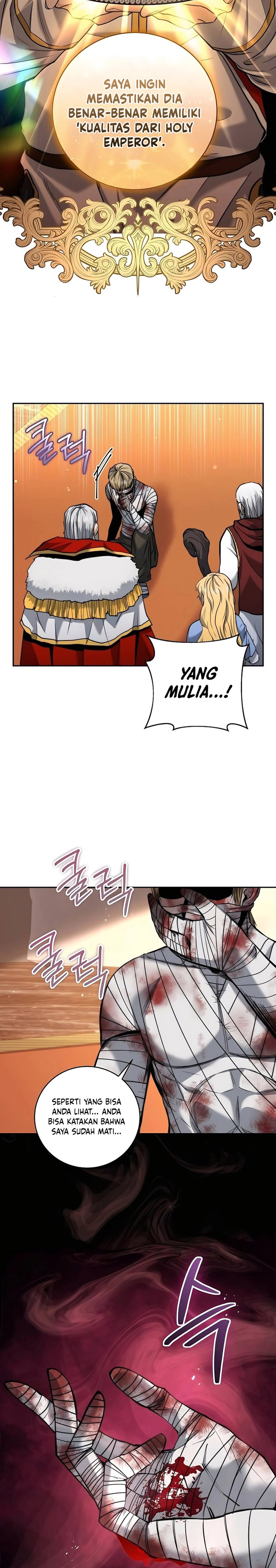 Holy Emperor’s Grandson is a Necromancer Chapter 28 Bahasa Indonesia
