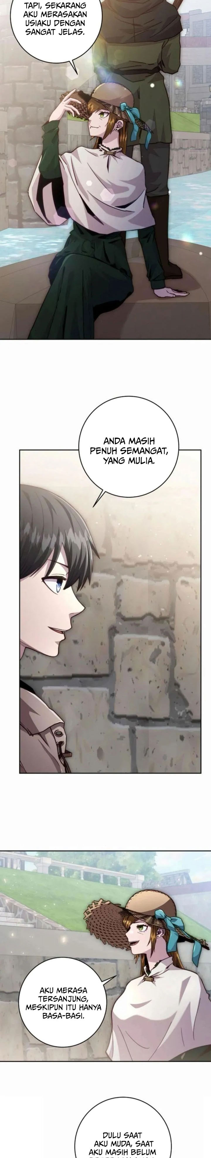 Holy Emperor’s Grandson is a Necromancer Chapter 92 Bahasa Indonesia