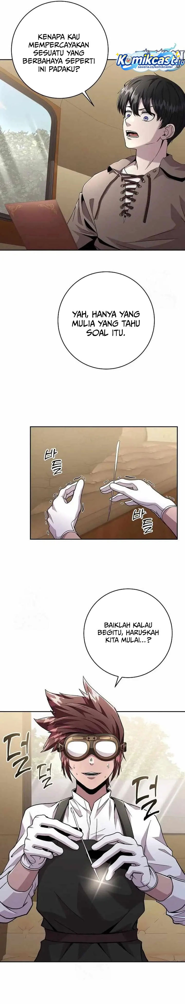 Holy Emperor’s Grandson is a Necromancer Chapter 93 Bahasa Indonesia