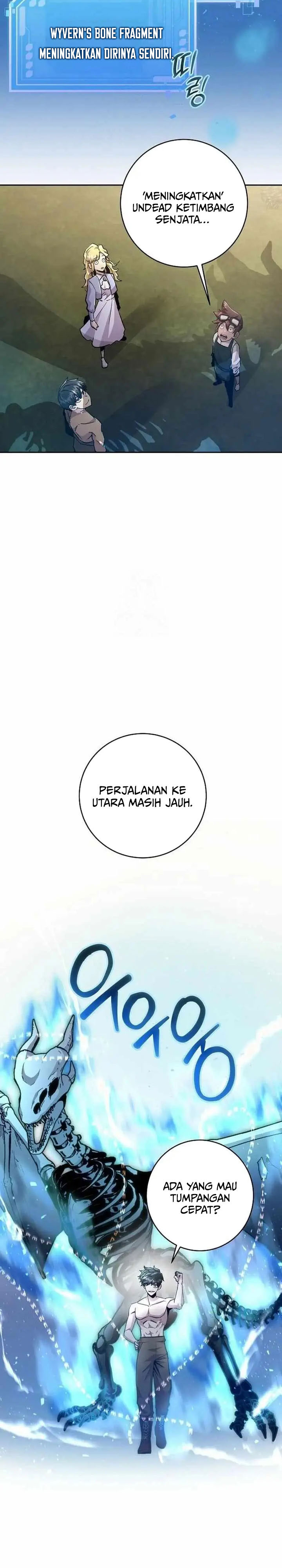 Holy Emperor’s Grandson is a Necromancer Chapter 93 Bahasa Indonesia