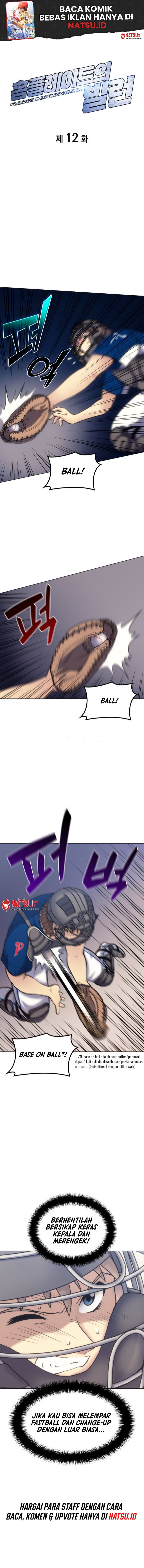 Home Plate Villain Chapter 12 Bahasa Indonesia