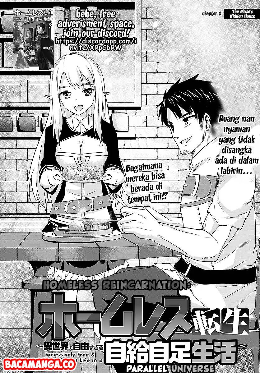 Homeless Tensei: Isekai De Jiyuu Sugiru Majutsu Jisoku chapter 2