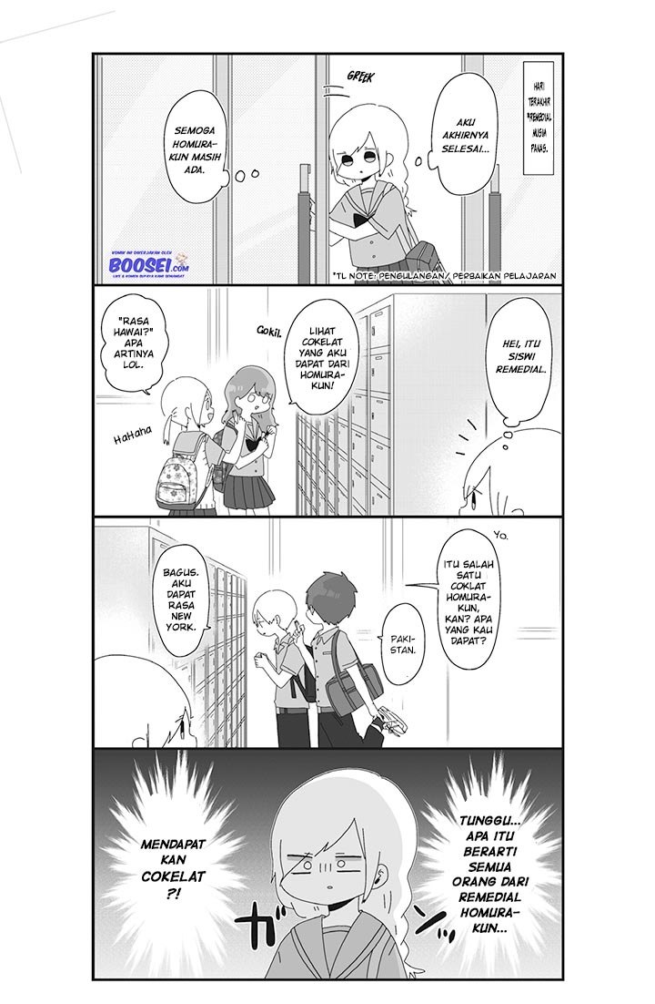 Homura-sensei wa Tabun Motenai Chapter 16 Bahasa Indonesia