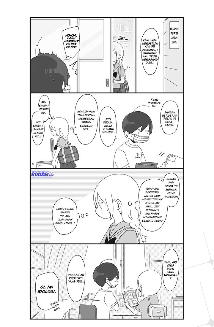 Homura-sensei wa Tabun Motenai Chapter 16 Bahasa Indonesia