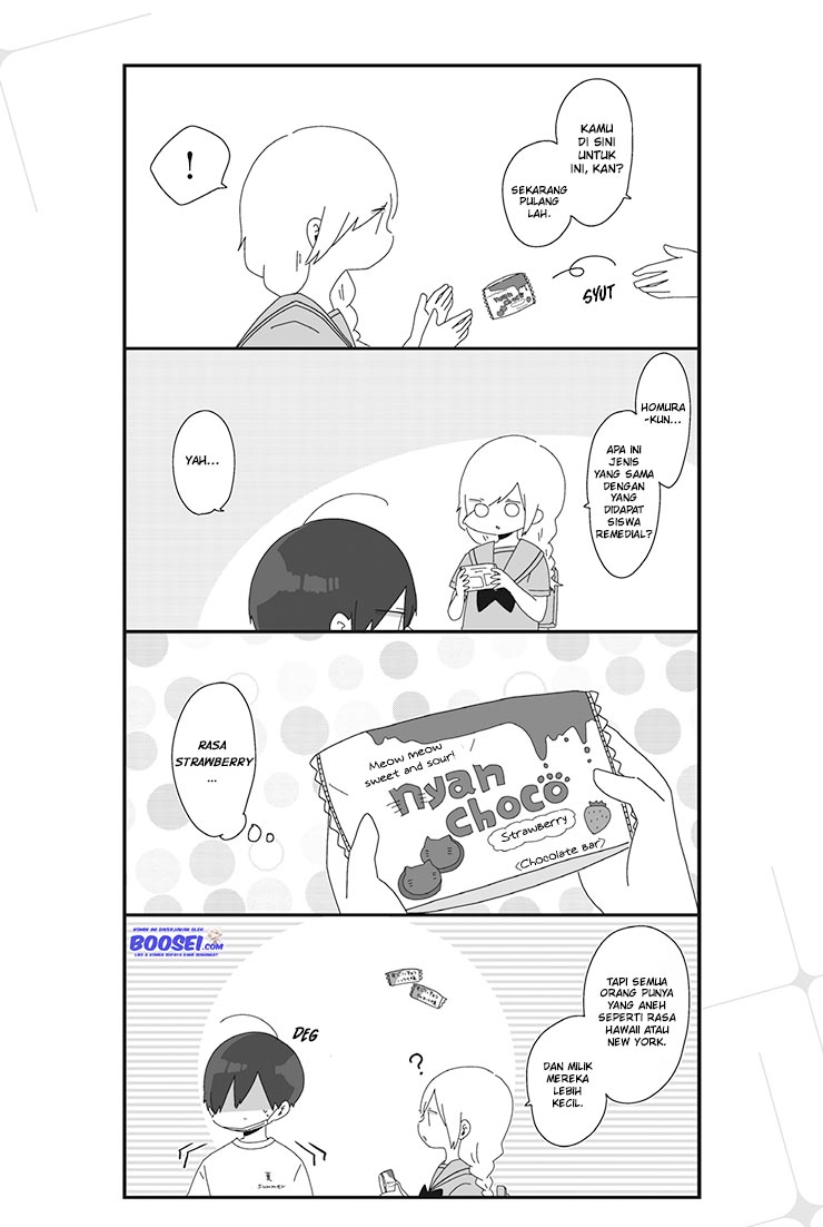 Homura-sensei wa Tabun Motenai Chapter 16 Bahasa Indonesia