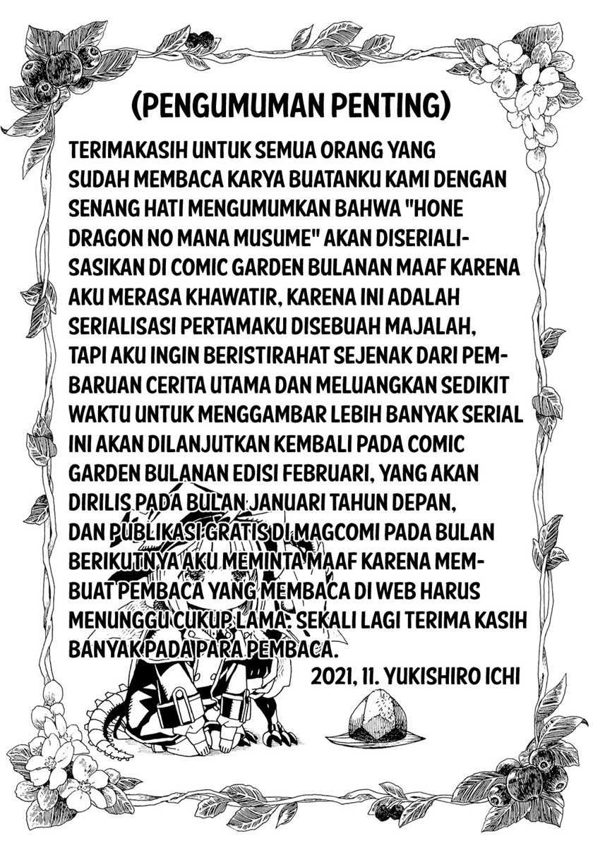 Hone Dragon no Mana Musume Chapter 12.6 Bahasa Indonesia
