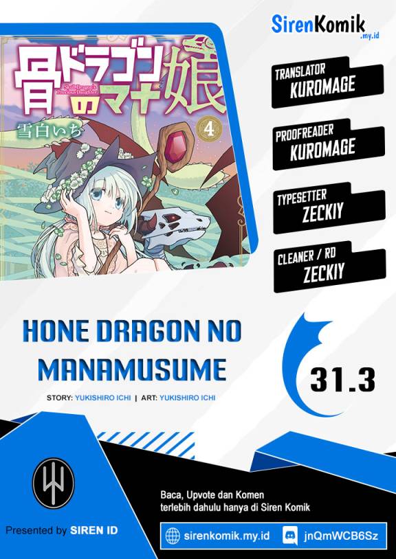 Hone Dragon no Mana Musume Chapter 31.3 Bahasa Indonesia