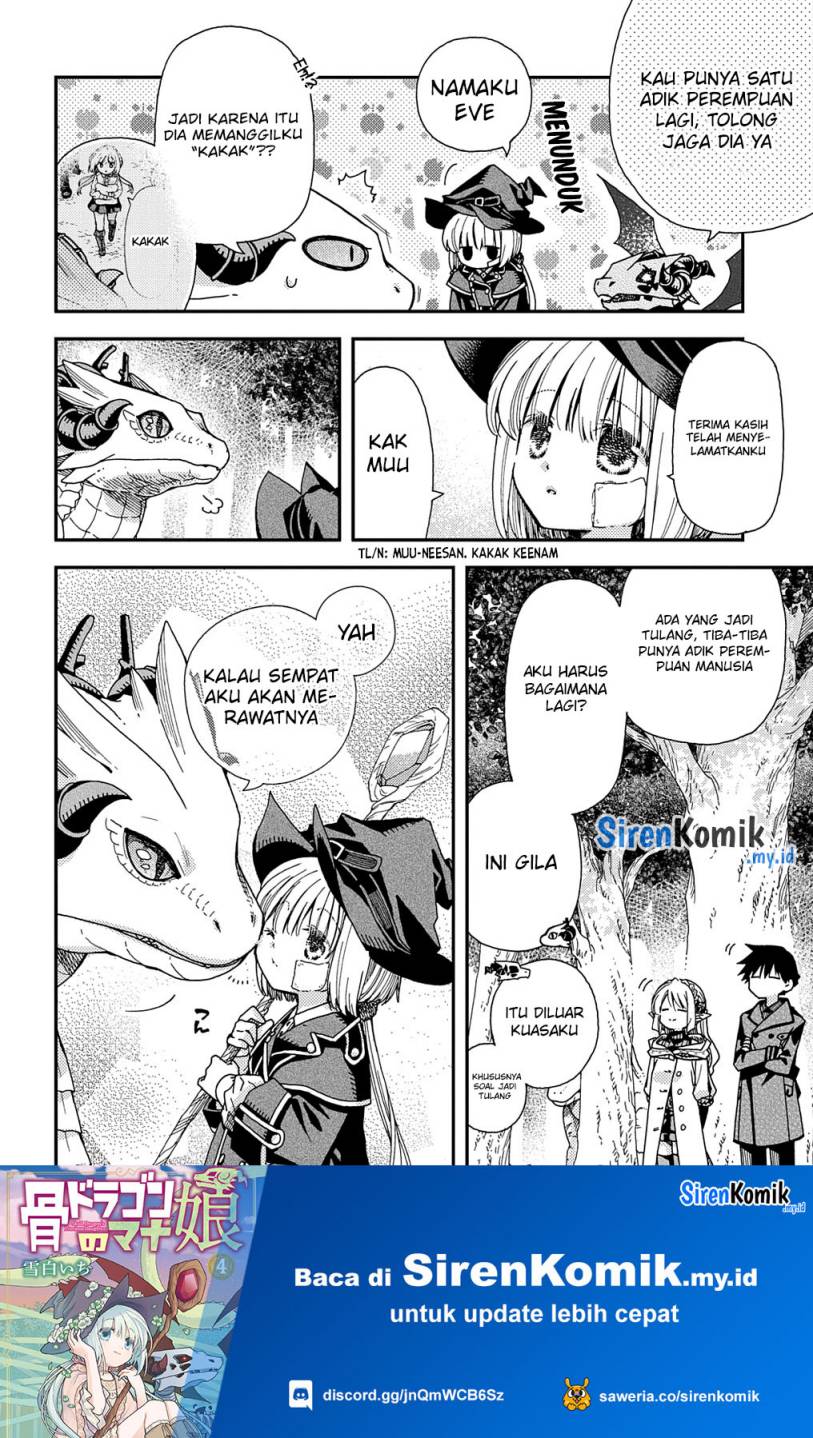 Hone Dragon no Mana Musume Chapter 31.3 Bahasa Indonesia