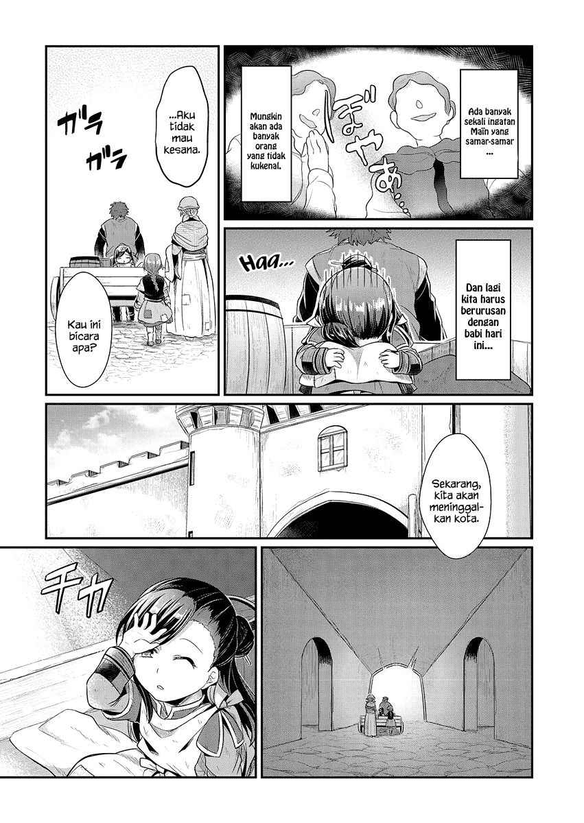 Honzuki no Gekokujou Chapter 06 Bahasa Indonesia
