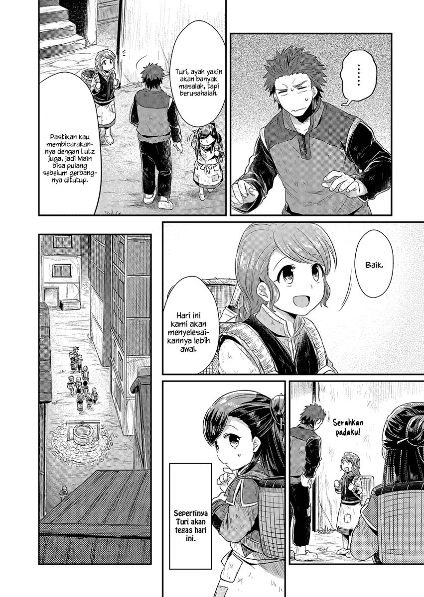 Honzuki no Gekokujou Chapter 10 Bahasa Indonesia