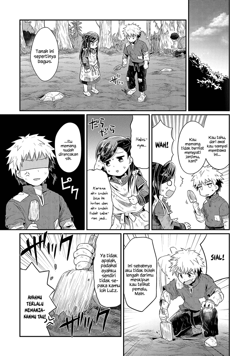 Honzuki no Gekokujou Chapter 10 Bahasa Indonesia