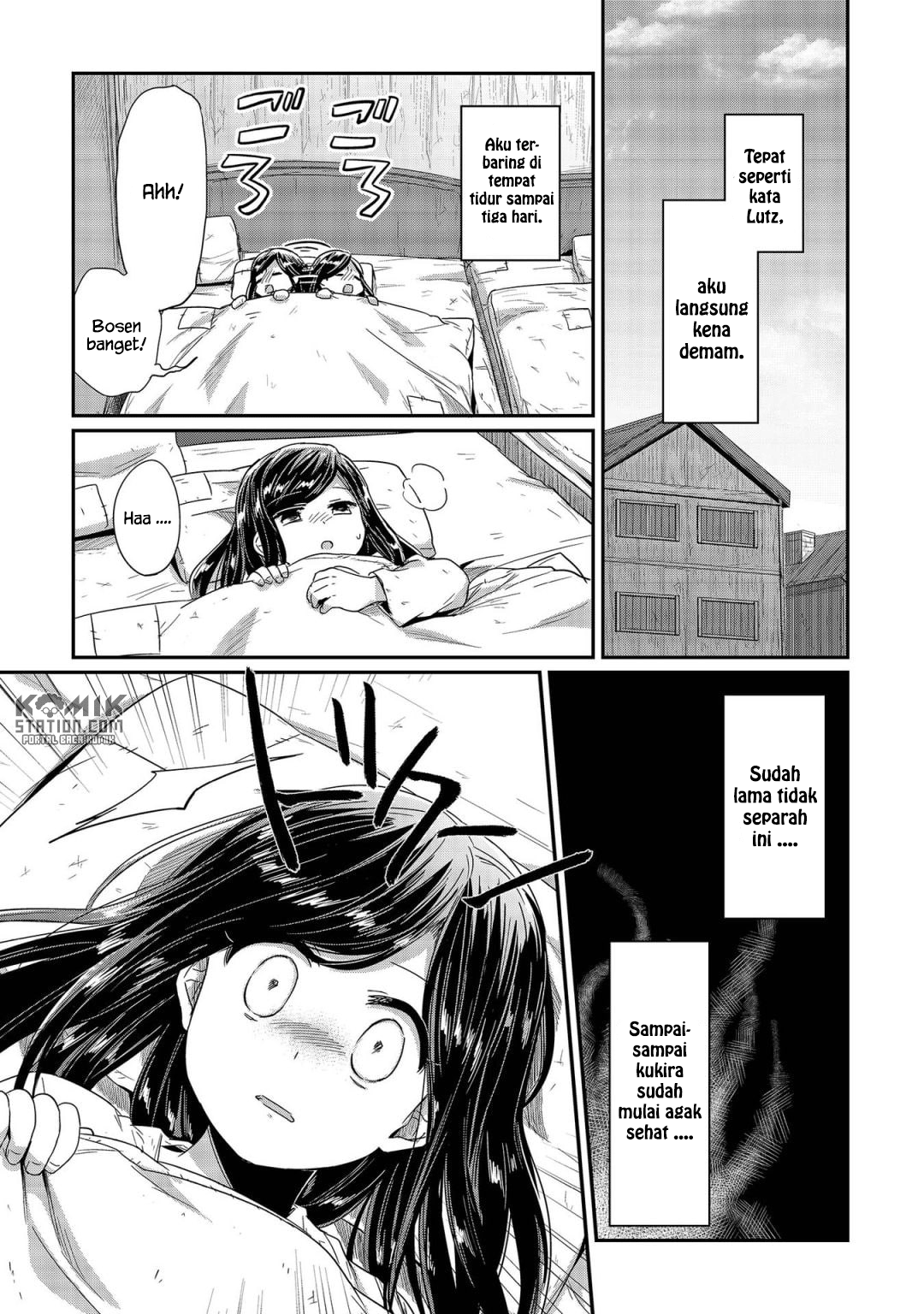 Honzuki no Gekokujou Chapter 22 Bahasa Indonesia