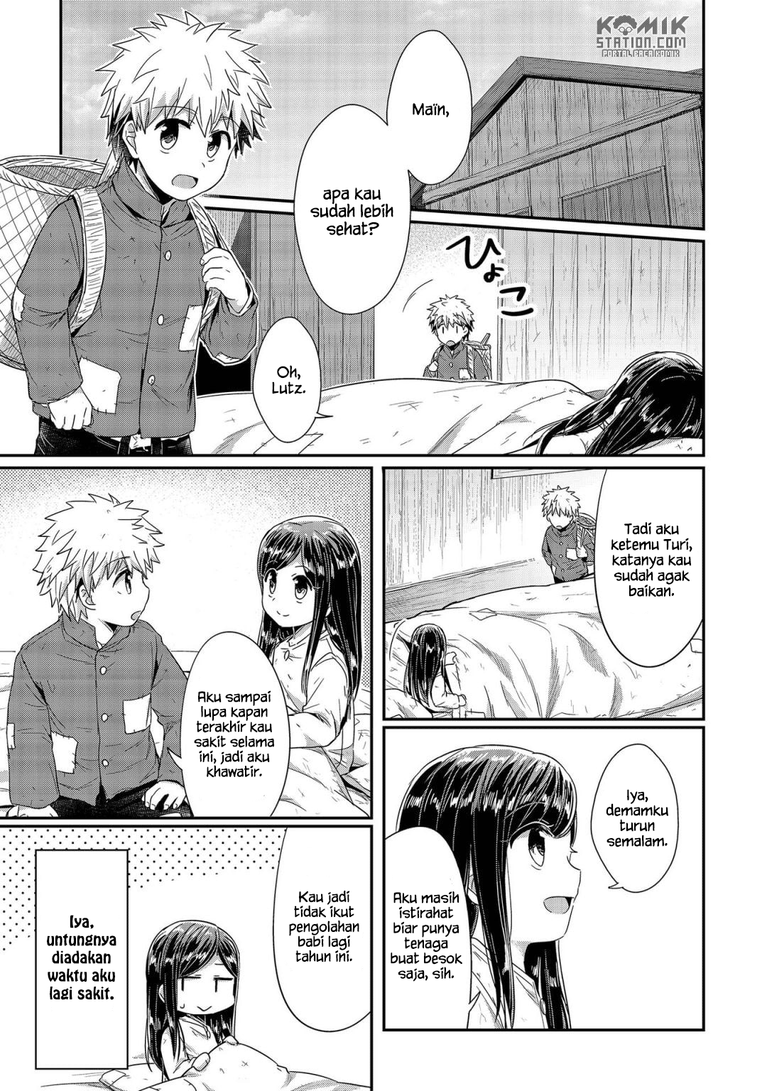 Honzuki no Gekokujou Chapter 22 Bahasa Indonesia