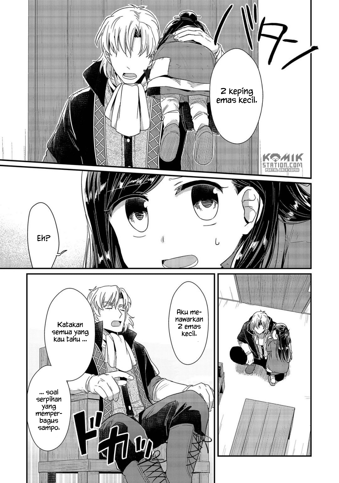 Honzuki no Gekokujou Chapter 22 Bahasa Indonesia