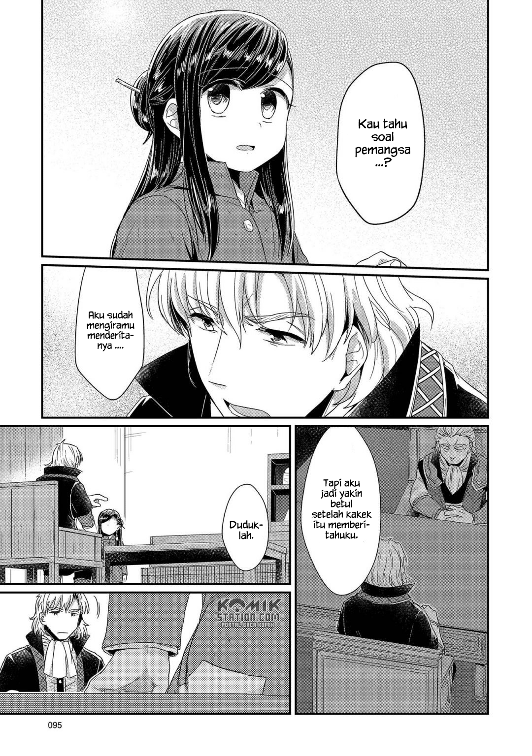 Honzuki no Gekokujou Chapter 22 Bahasa Indonesia
