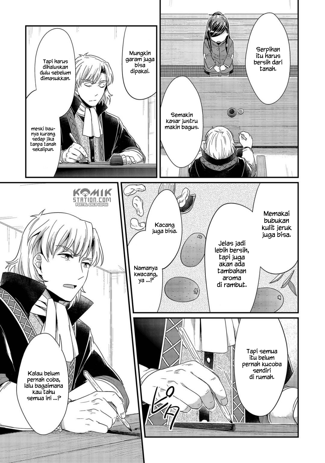 Honzuki no Gekokujou Chapter 22 Bahasa Indonesia