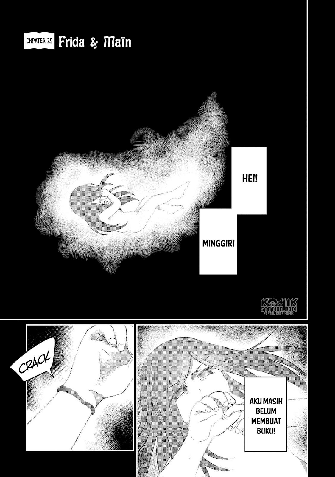 Honzuki no Gekokujou Chapter 25 Bahasa Indonesia