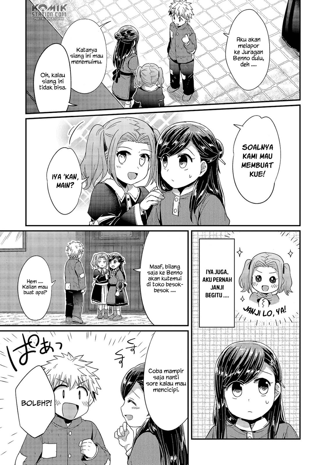 Honzuki no Gekokujou Chapter 25 Bahasa Indonesia