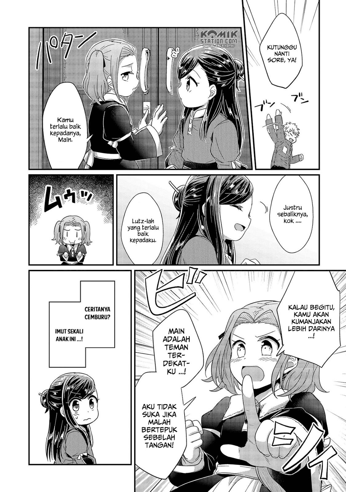 Honzuki no Gekokujou Chapter 25 Bahasa Indonesia