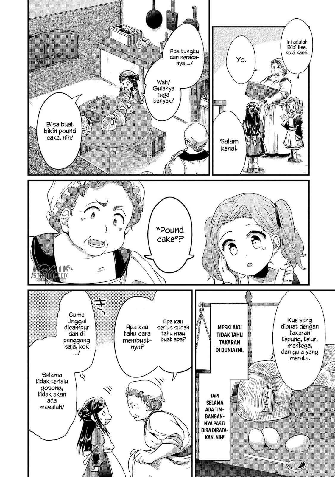 Honzuki no Gekokujou Chapter 25 Bahasa Indonesia