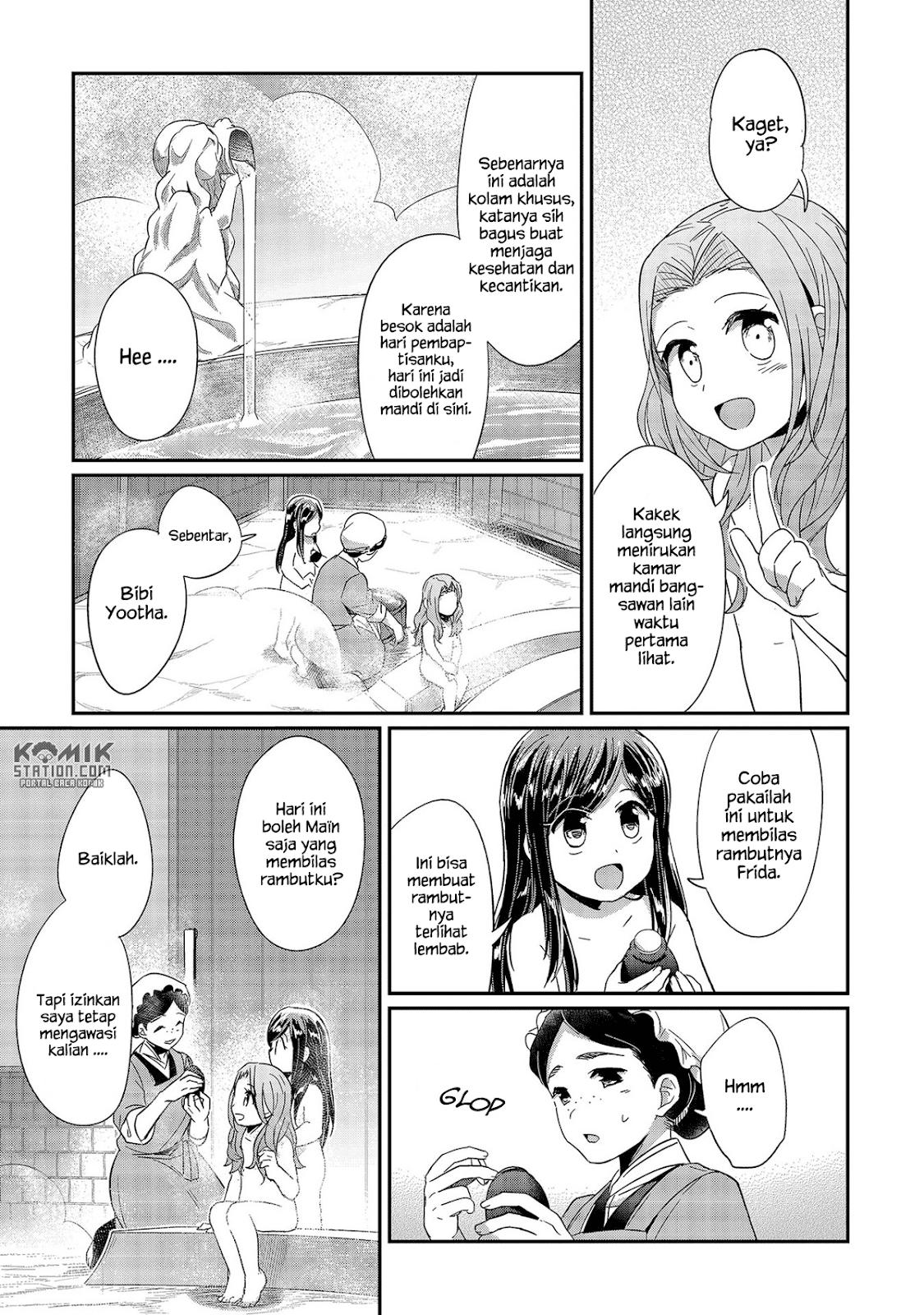 Honzuki no Gekokujou Chapter 25 Bahasa Indonesia