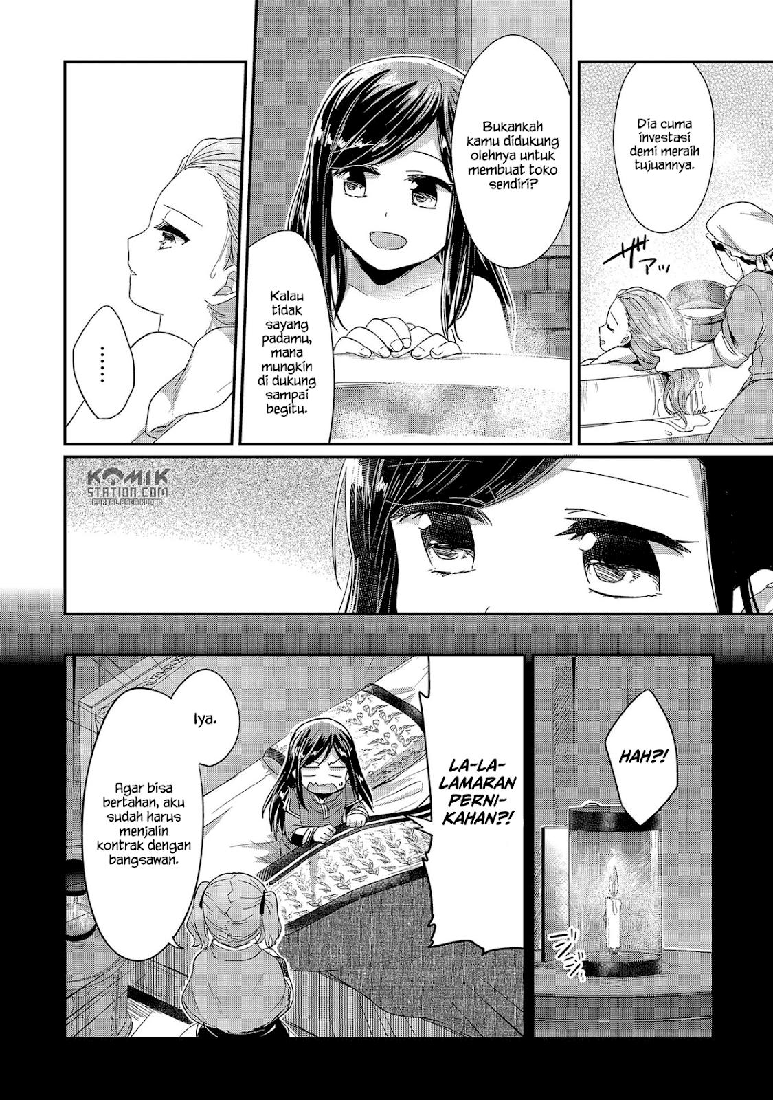 Honzuki no Gekokujou Chapter 25 Bahasa Indonesia