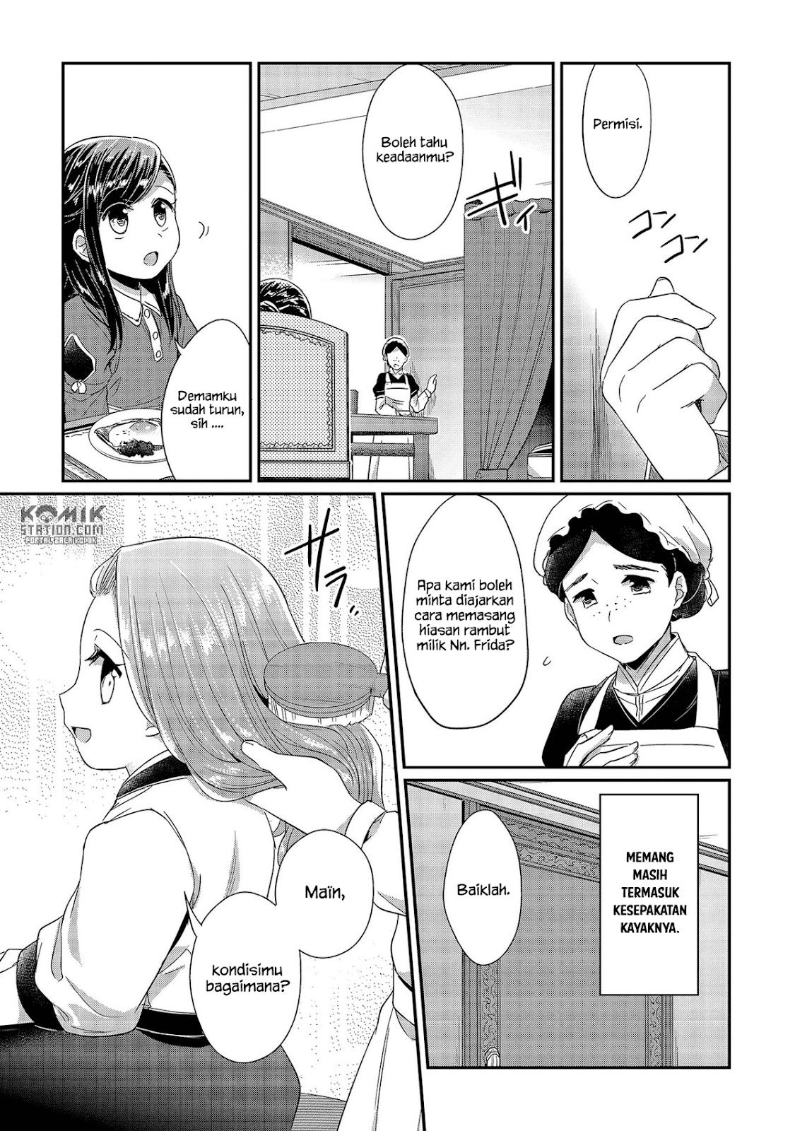 Honzuki no Gekokujou Chapter 25 Bahasa Indonesia