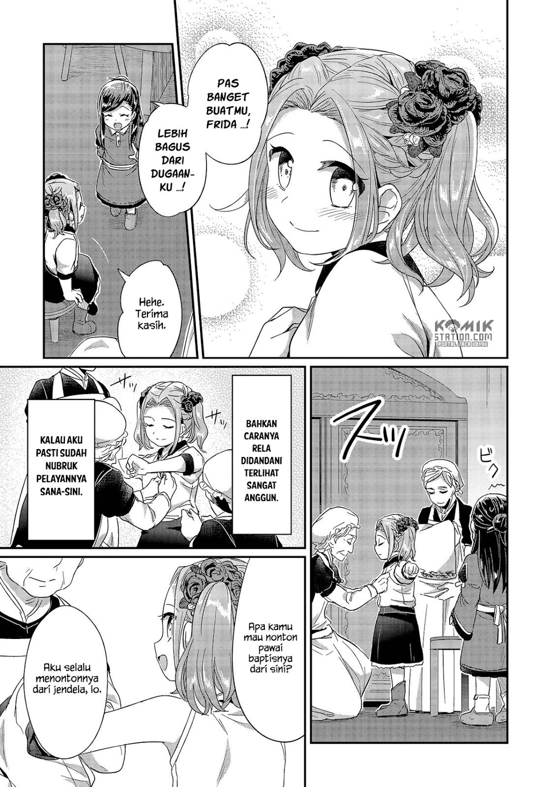 Honzuki no Gekokujou Chapter 25 Bahasa Indonesia