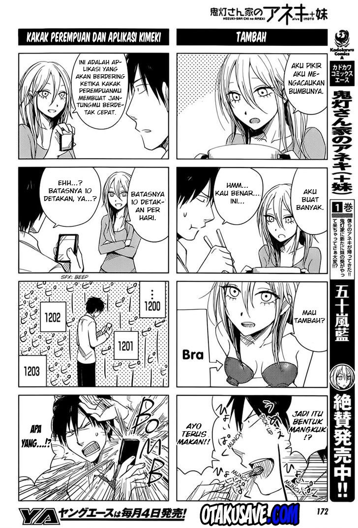 Hoozuki-san Chi no Aneki Chapter 05 Bahasa Indonesia