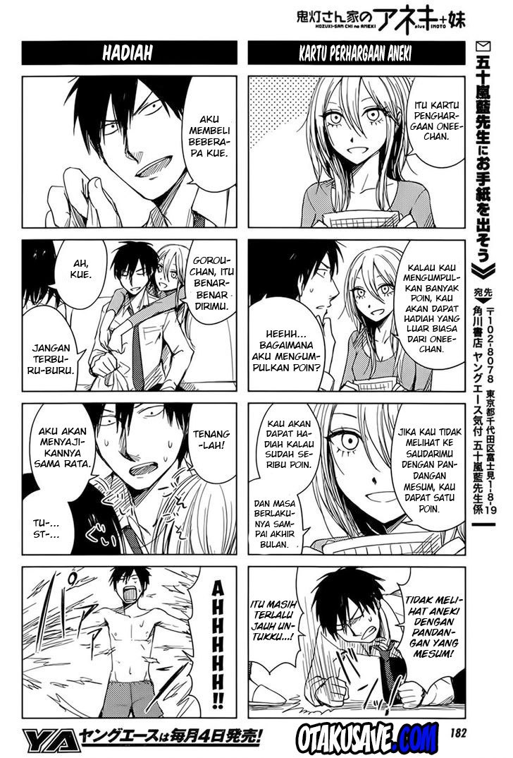 Hoozuki-san Chi no Aneki Chapter 05 Bahasa Indonesia