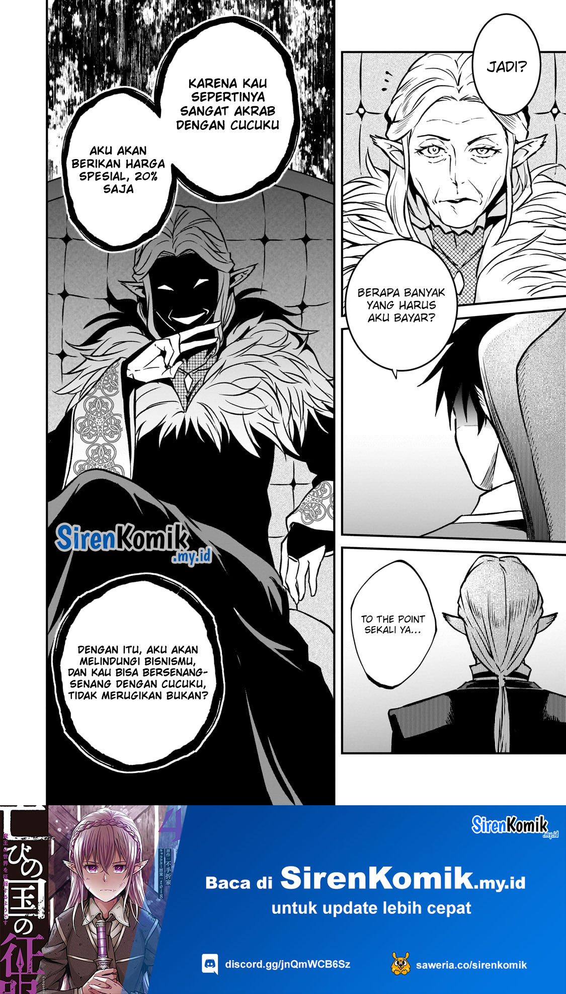 Horobi no Kuni no Seifukusha – Maou wa Sekai wo Seifuku suru you desu Chapter 24 Bahasa Indonesia
