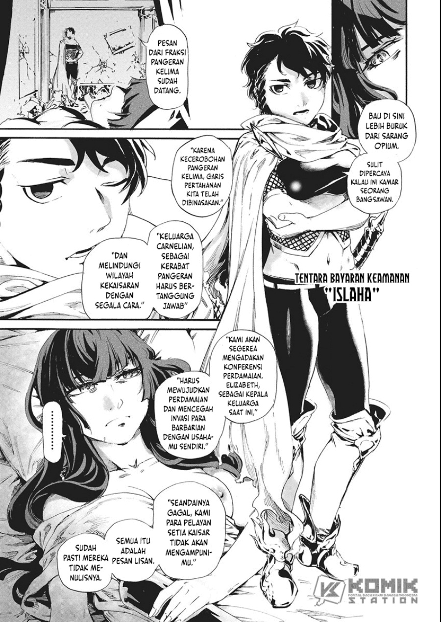 Horyo Eiyuu: Sute koma ni sareta Kendo wa Tekikoku de Nariagaru Chapter 06 Bahasa Indonesia
