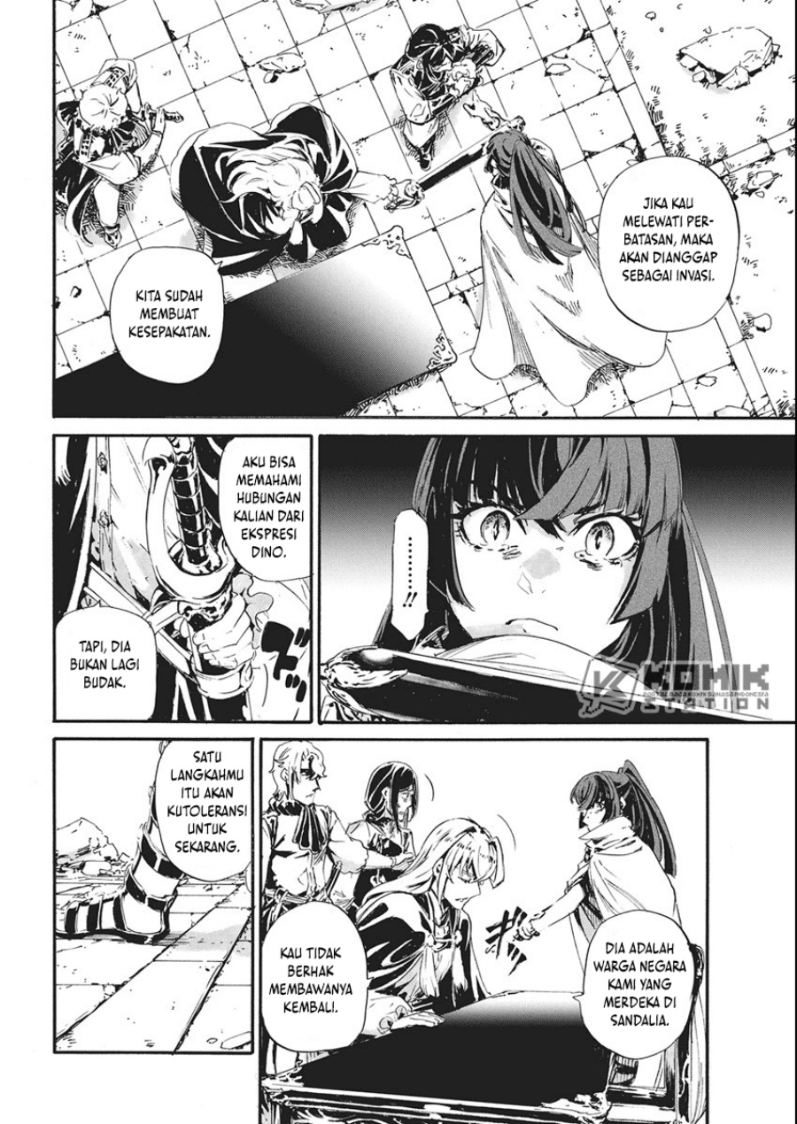Horyo Eiyuu: Sute koma ni sareta Kendo wa Tekikoku de Nariagaru Chapter 06 Bahasa Indonesia