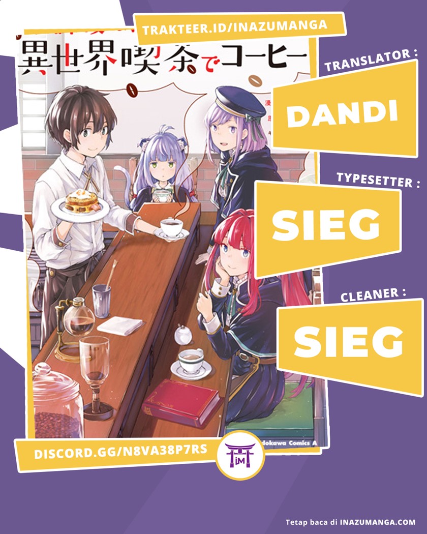Houkago wa, Isekai Kissa de Coffee wo chapter 4